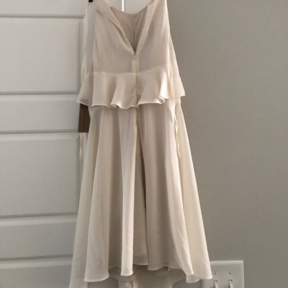 Off White Summer Ruffle Dress - Picture 4 of 6